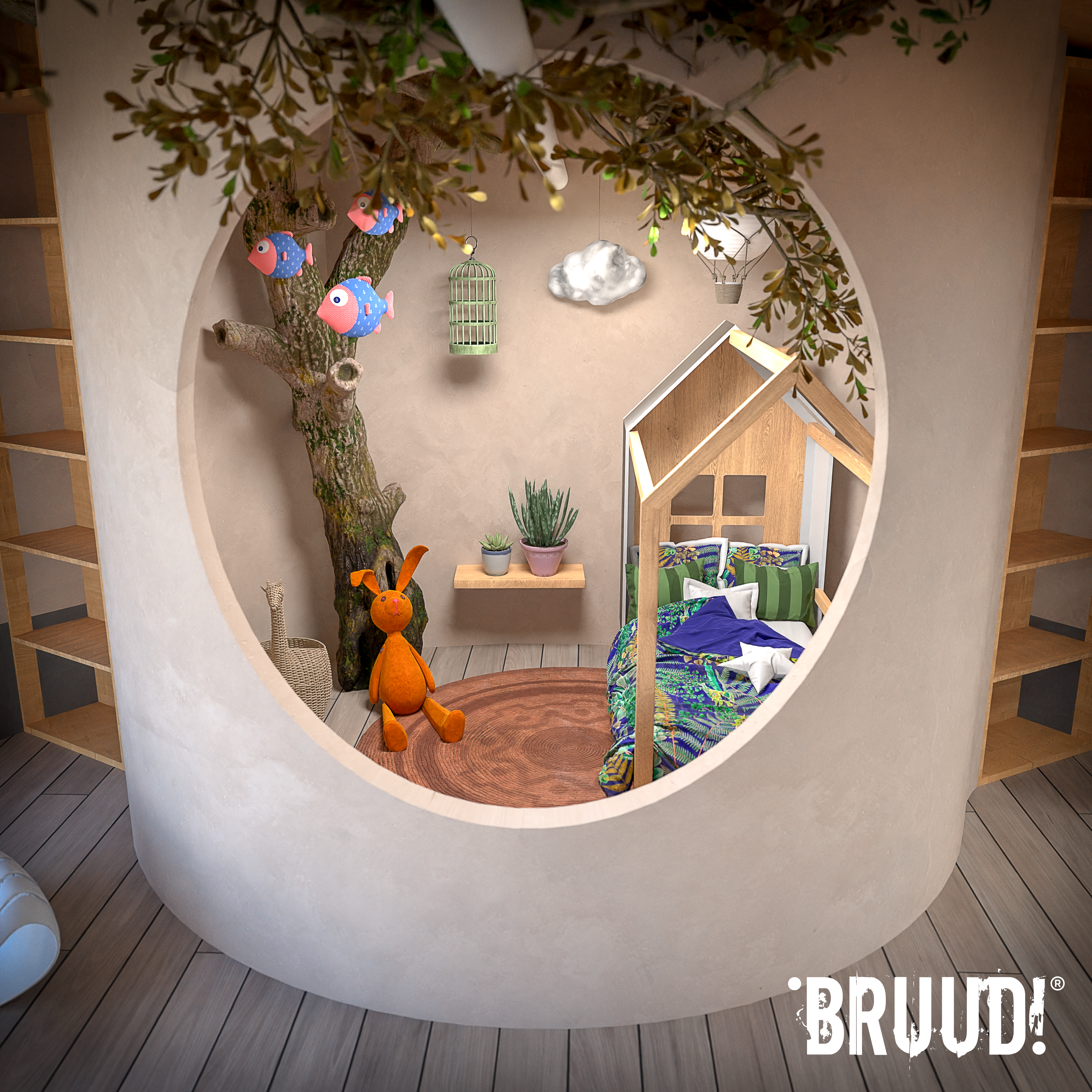 Sprookjesachtige omgeving