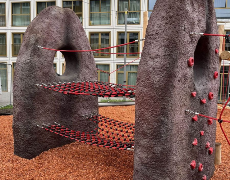 betonnen speelelementen oude zalmhaven rotterdam